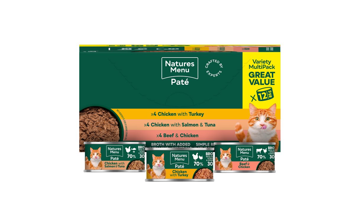 Natures Menu Especially for Cats Multipack Wet Cat Food Cans - 12 x 85g