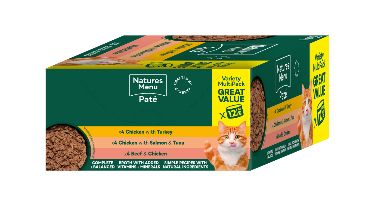 Natures Menu Especially for Cats Multipack Wet Cat Food Cans - 12 x 85g