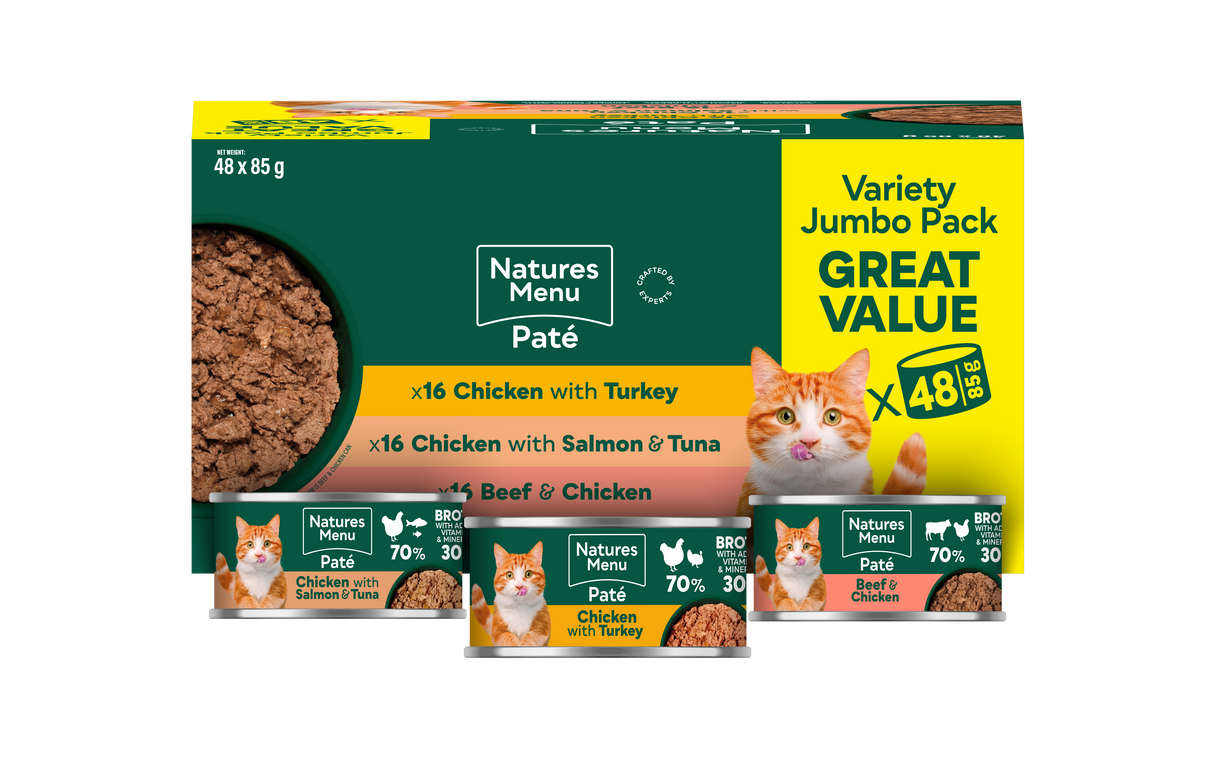 Natures Menu Especially for Cats Multipack Wet Cat Food Cans - 48 x 85g