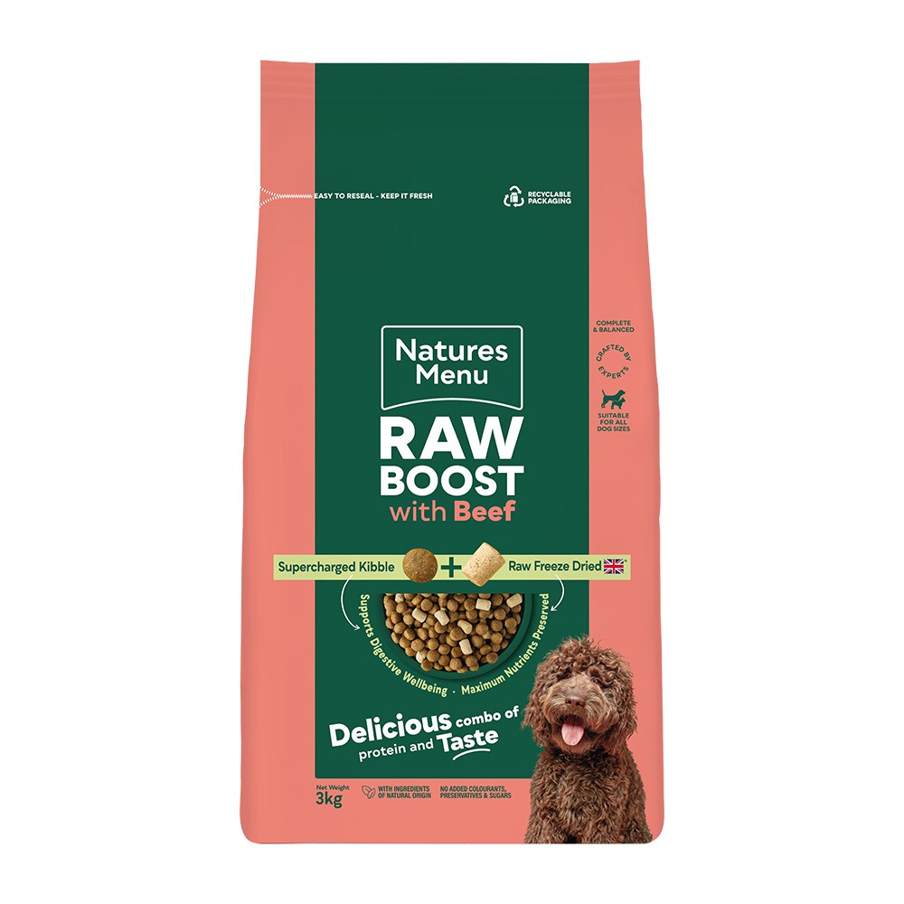 Natures Menu Dry Dog Food – Freeze Dried, Raw Boost & Mixer Range