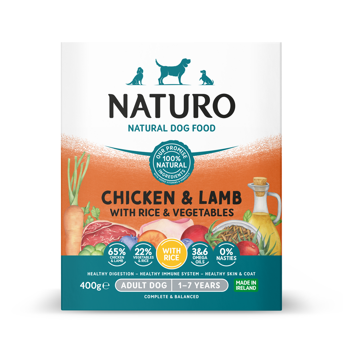 Naturo Natural Wet Dog Food - Trays Collection
