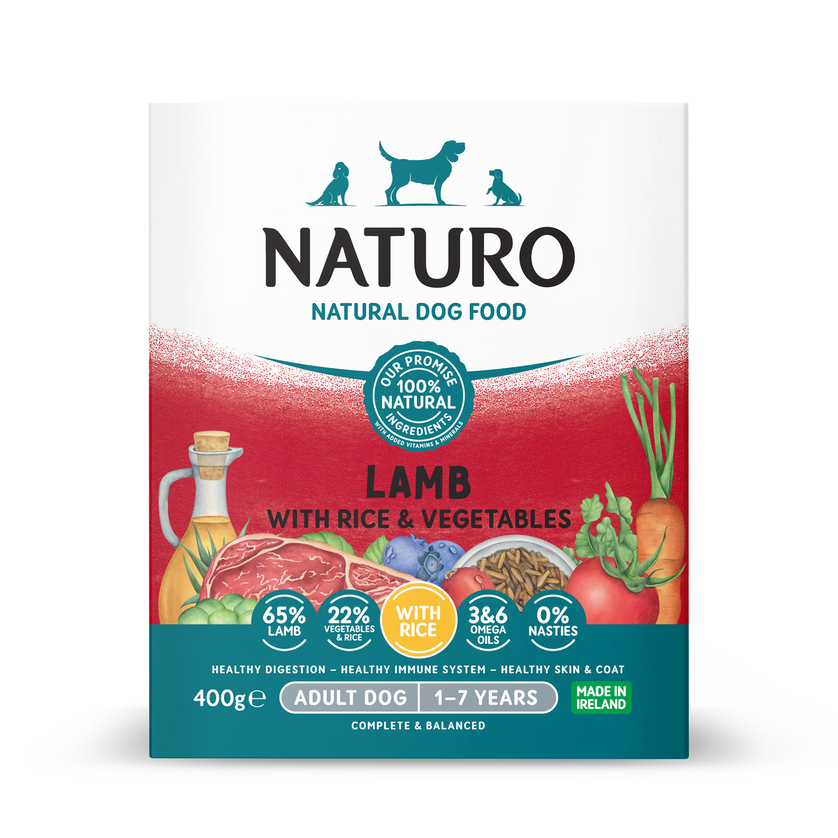 Naturo Natural Wet Dog Food - Trays Collection