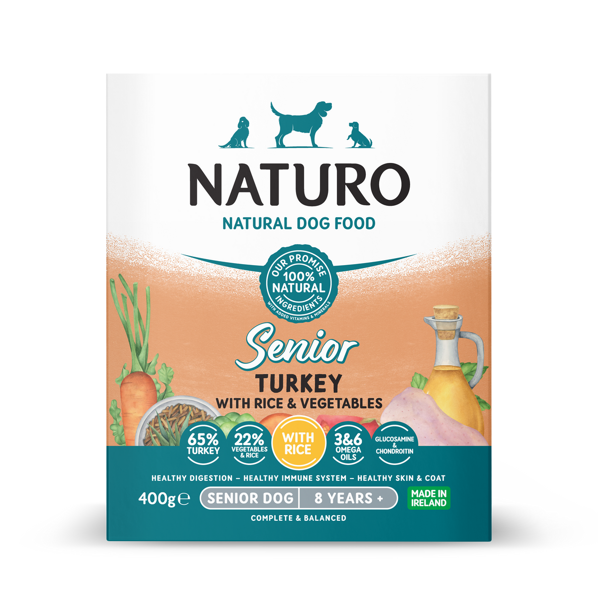 Naturo Natural Wet Dog Food - Trays Collection