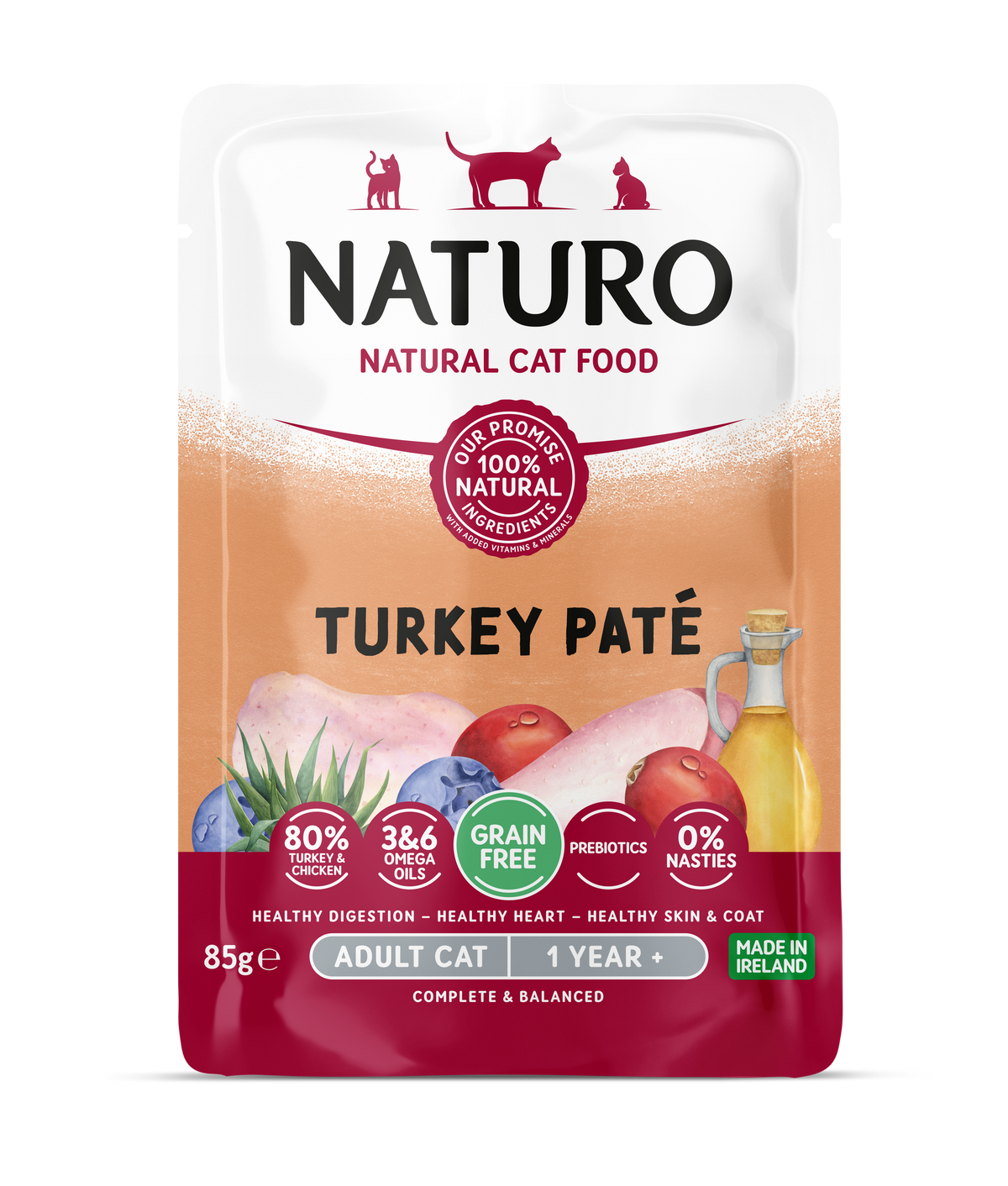 Naturo Natural Wet Cat Food – Pâté Range