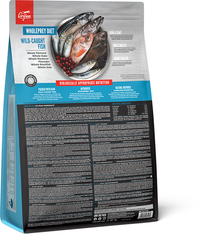 Orijen 6 Fish Dry Cat Food - 1.8kg