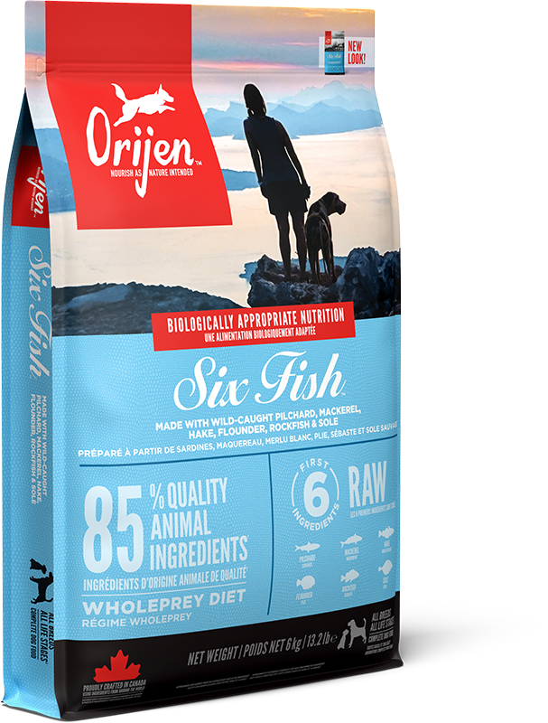 Orijen 6 Fish Dry Dog Food - 6kg