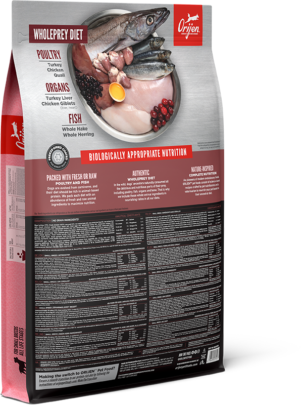 Orijen Adult Small Breed Dry Dog Food - 4.5kg