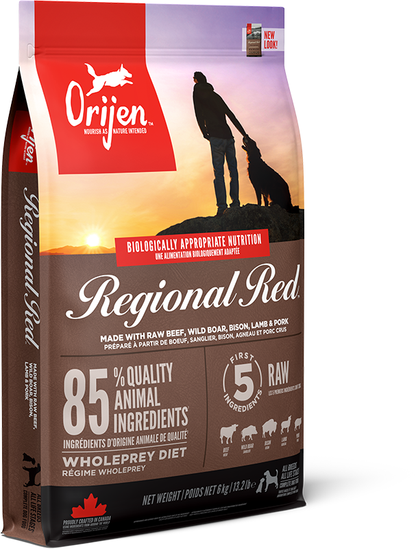 Orijen Regional Red Dry Dog Food - 6kg
