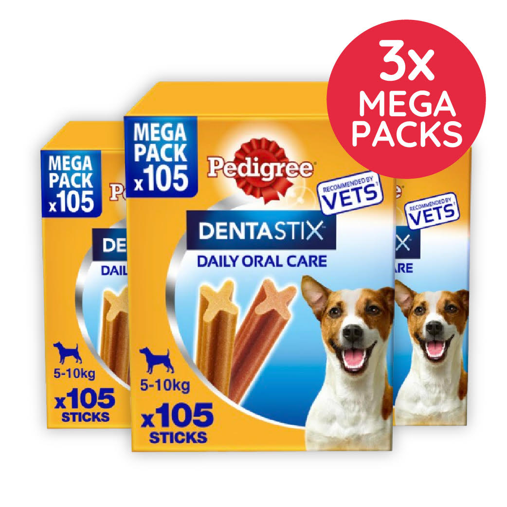 Pedigree Dentastix Daily Adult Dog Treats 315 Dental Sticks