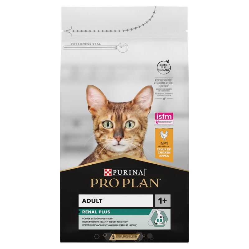 Pro Plan Cat Adult with OPTIRENAL Chicken Dry Food - 1.5KG