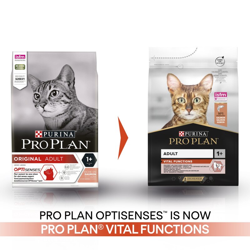 Pro Plan Vital Functions Salmon Dry Cat Food - 10kg