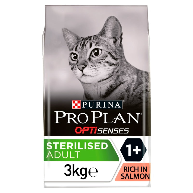 Pro Plan Neutered Vital Functions Salmon Dry Cat Food - 3kg