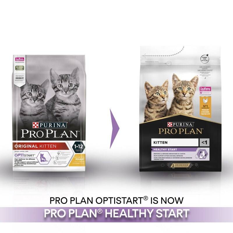 Pro Plan Kitten Healthy Start Chicken Dry Cat Food - 1.5kg