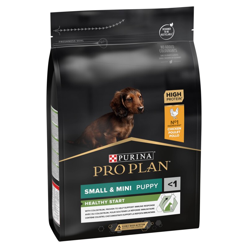 Pro Plan Small & Mini Puppy Healthy Start Chicken Dry Dog Food - 3kg