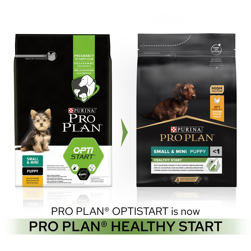 Pro Plan Small & Mini Puppy Healthy Start Chicken Dry Dog Food - 7kg