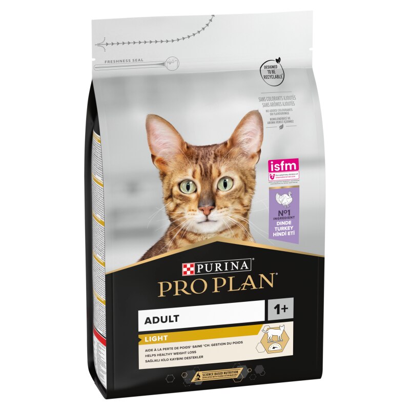 Pro Plan Cat Turkey & Rice Light Dry Cat Food - 3kg