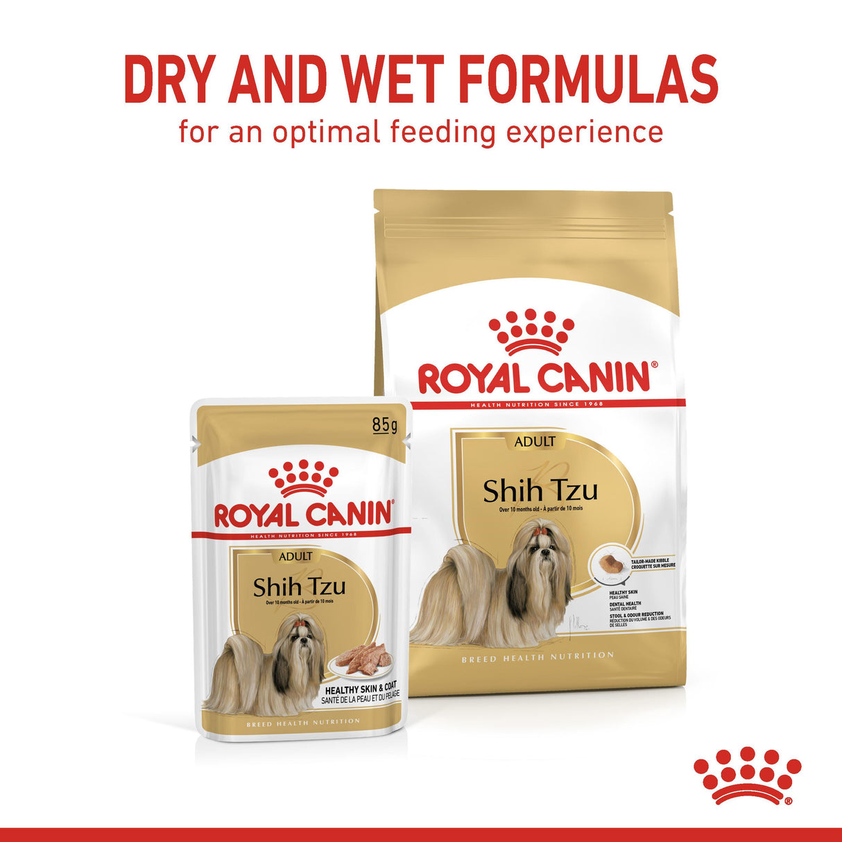 Royal Canin Adult Shih Tzu in Loaf Wet Dog Food Pouches - 12 x 85g