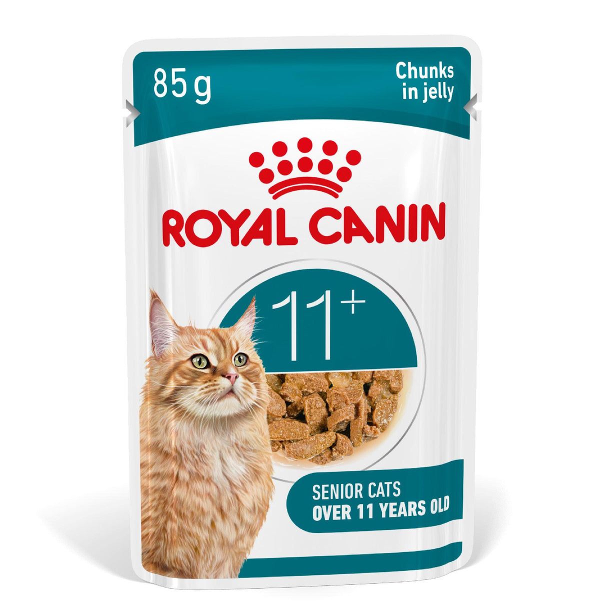 Royal Canin Ageing 11+ Senior Wet Cat Food Chunks In Jelly - 12 x 85g