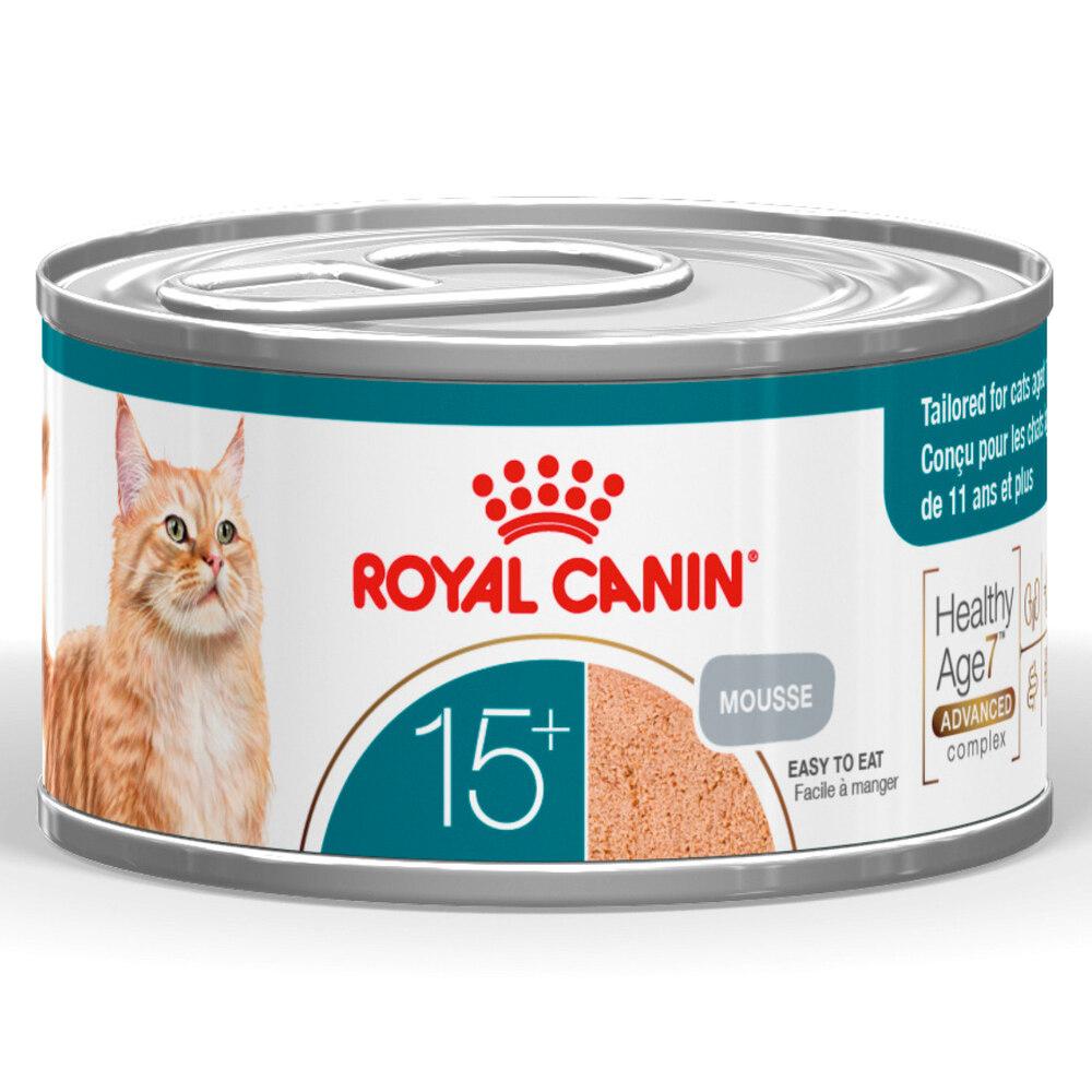 Royal Canin Ageing 15+ Cat Wet Food Ultra Soft Mousse Can - 12 x 85g