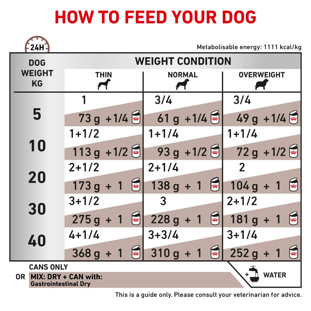 Royal Canin Canine Gastro Intestinal Wet Dog Food Tins - 12 x 400g