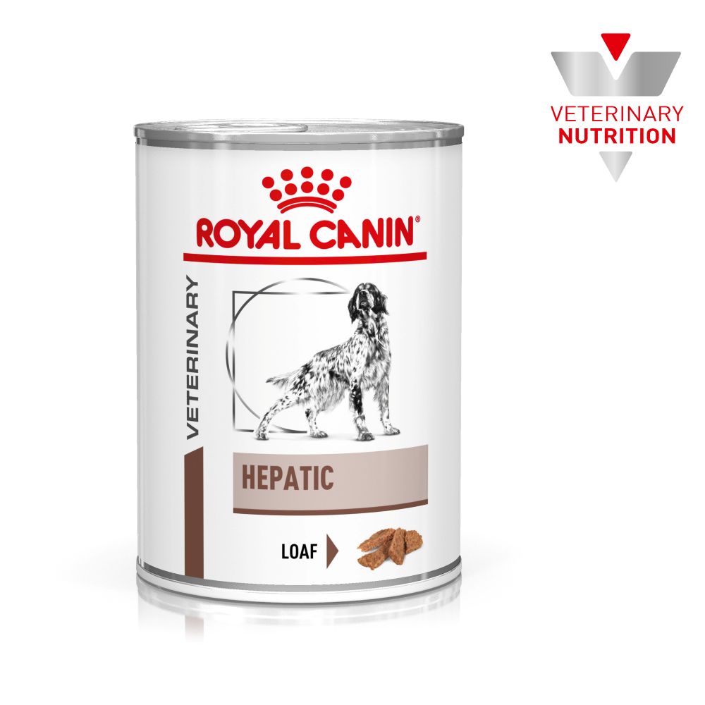 Royal Canin Hepatic Loaf Adult Wet Dog Food Tins - 12 x 420g
