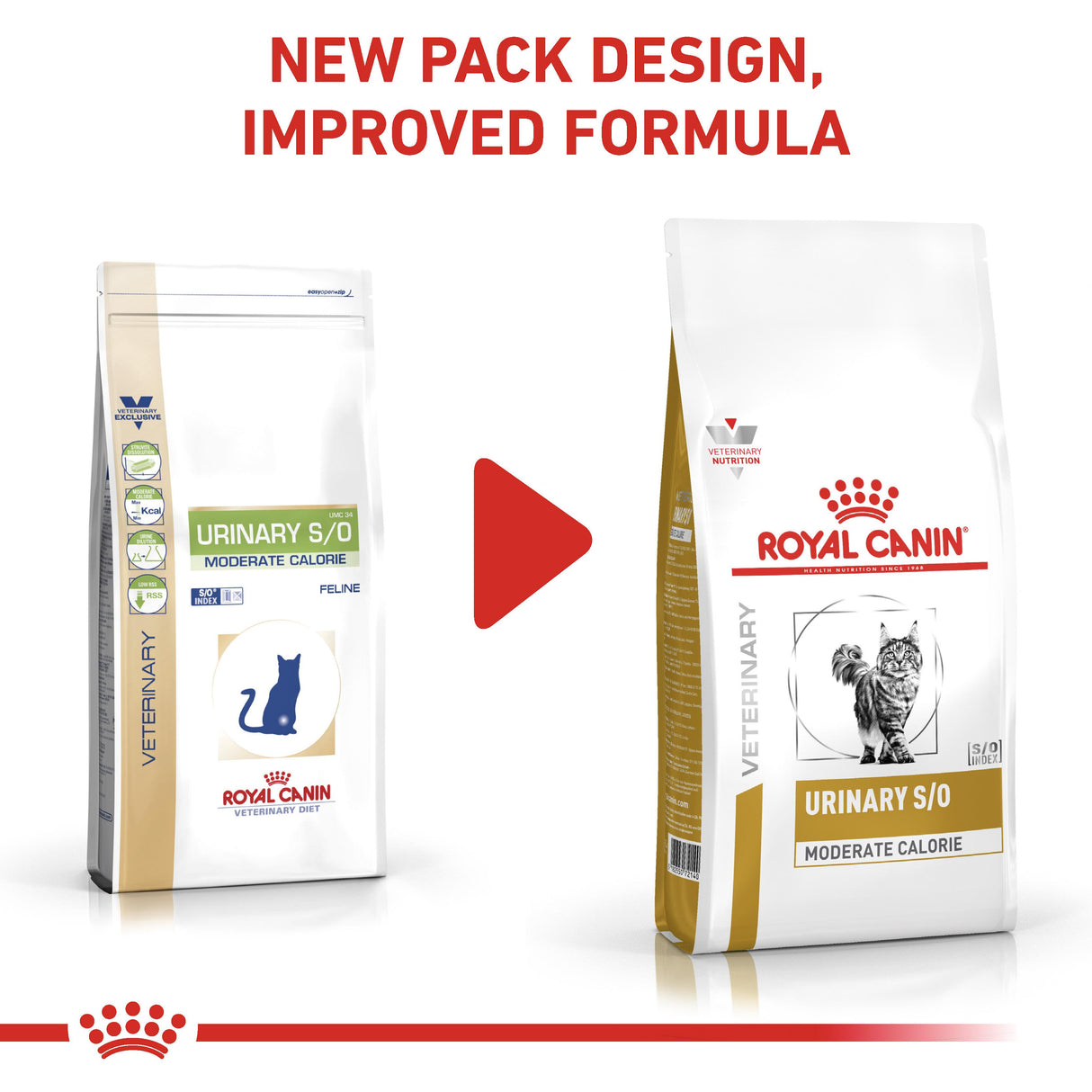 Royal Canin Urinary S/O Moderate Calorie Adult Dry Cat Food - 7kg
