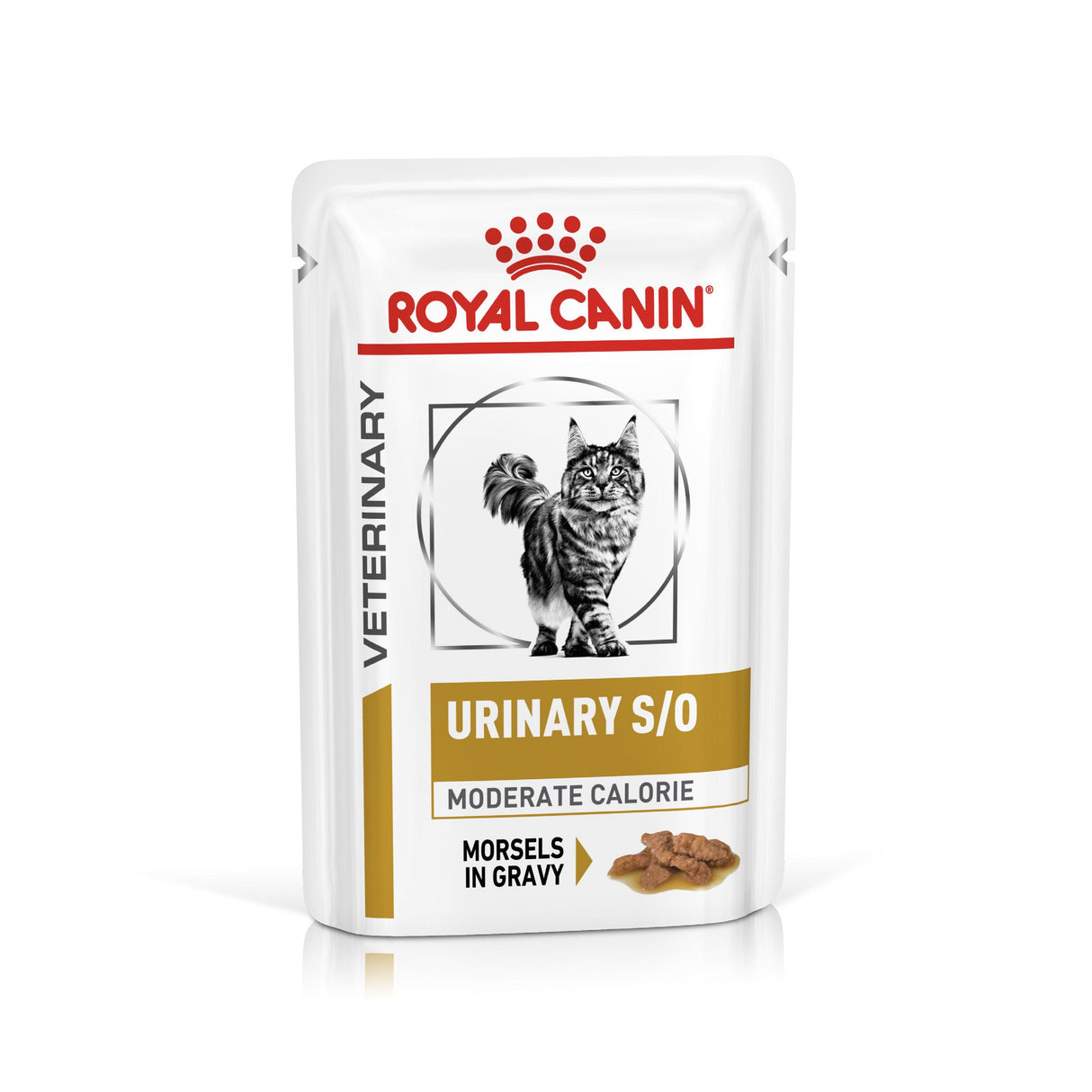 Royal Canin Urinary S/O Moderate Calorie Morsels in Gravy Adult Wet Cat Food - 48 x 85g
