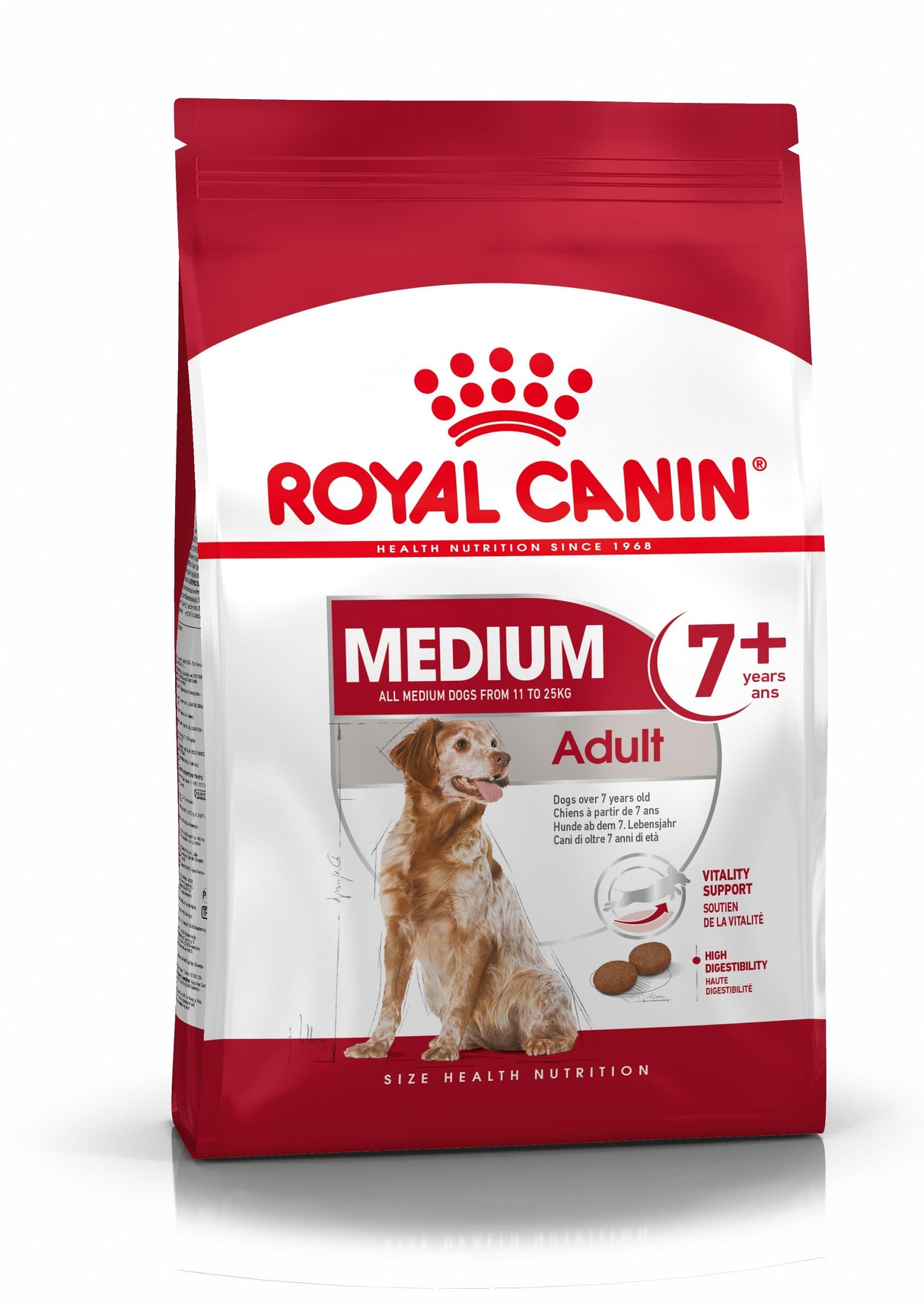 Royal Canin Medium Adult 7+ Dry Dog Food - 4kg