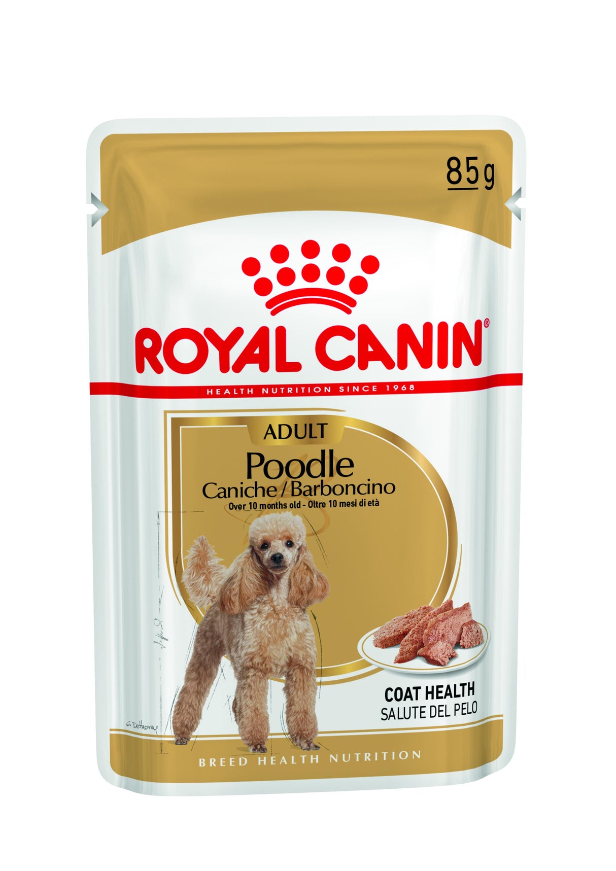 Royal Canin Poodle Adult Wet Dog Food Pouches - 12 x 85g