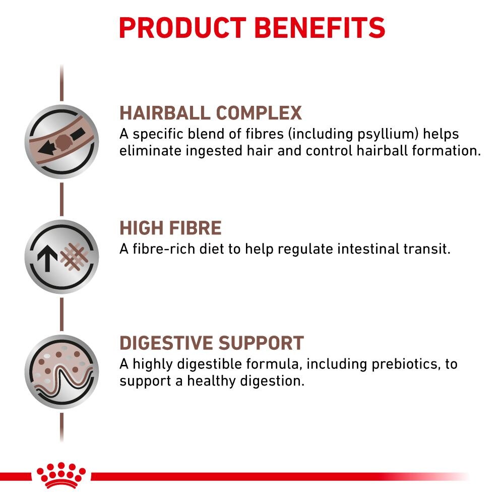 Royal Canin Gastrointestinal Hairball Adult Dry Cat Food - 2kg