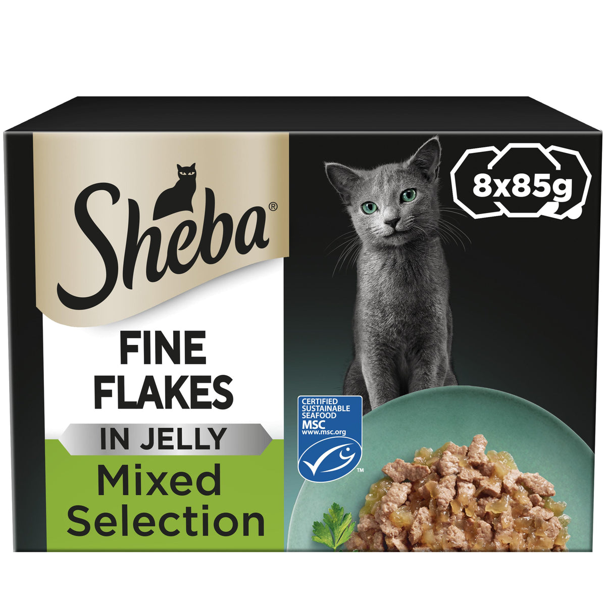 Sheba Wet Cat Food Trays – Mixed Texture & Flavour Selection