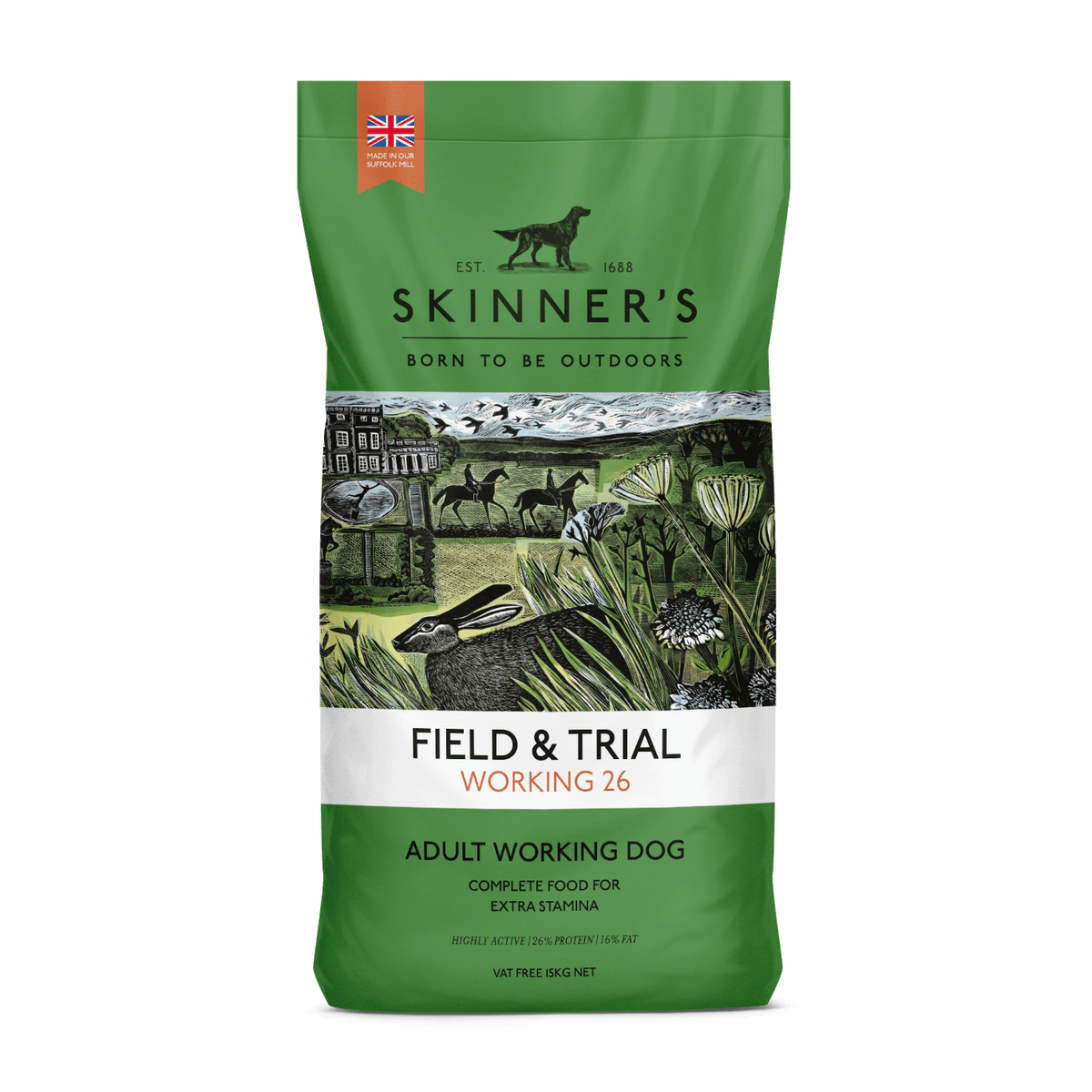 Skinner’s Dry Dog Food – Adult Field & Trial Recipes