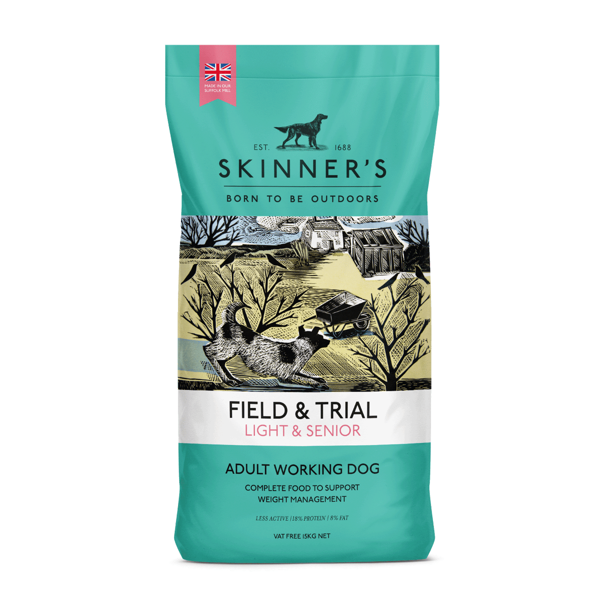 Skinners Field & Trial Light/Senior Dry Dog Food - 15kg