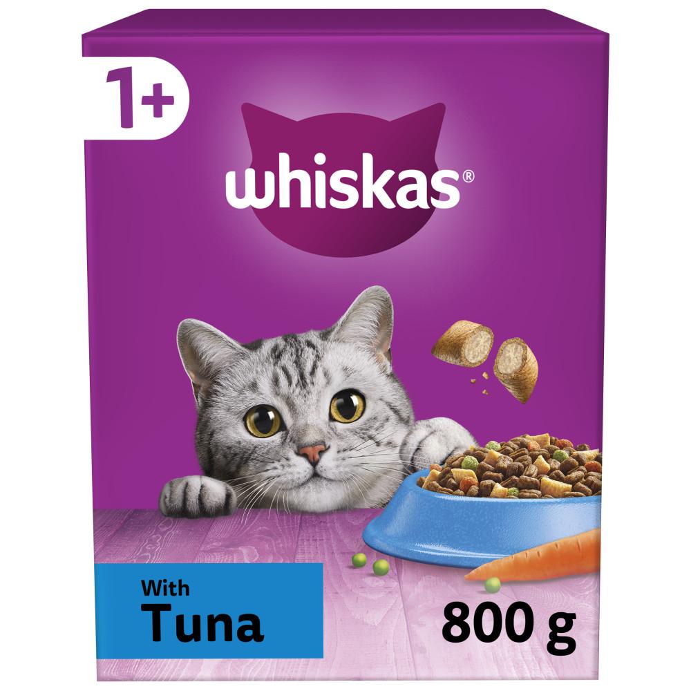 WHISKAS Dry Cat Food – Adult, Kitten & Senior Selection