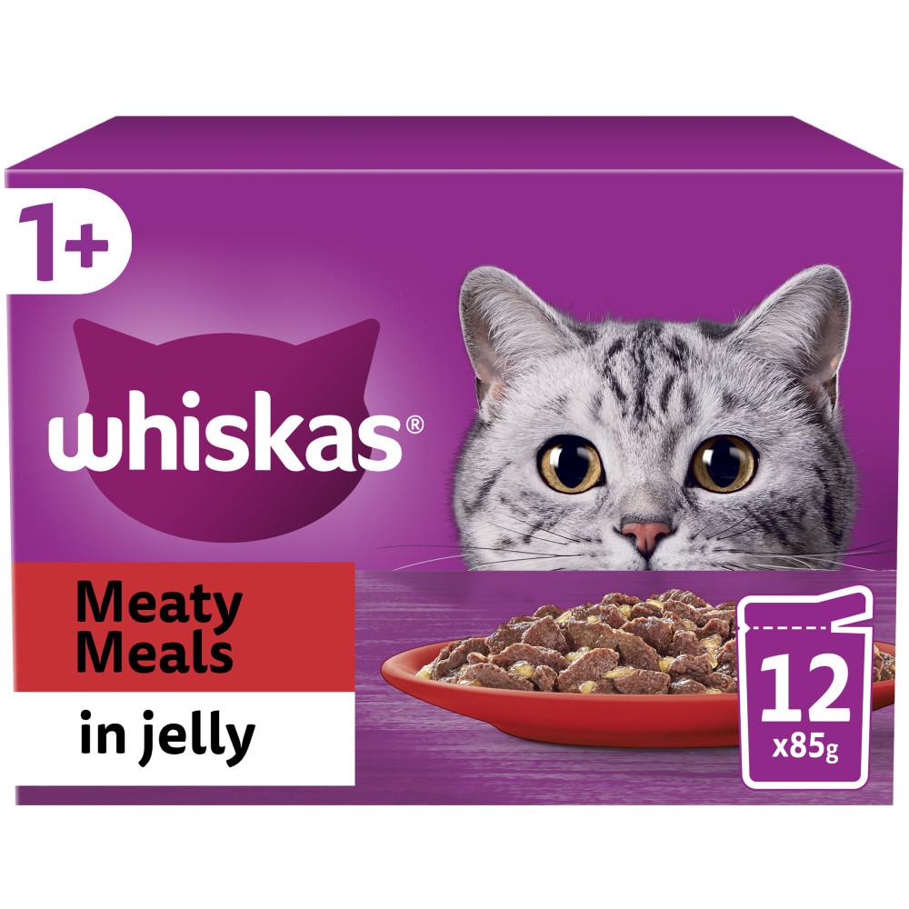 WHISKAS Wet Cat Food Pouches – Jelly & Gravy Selection