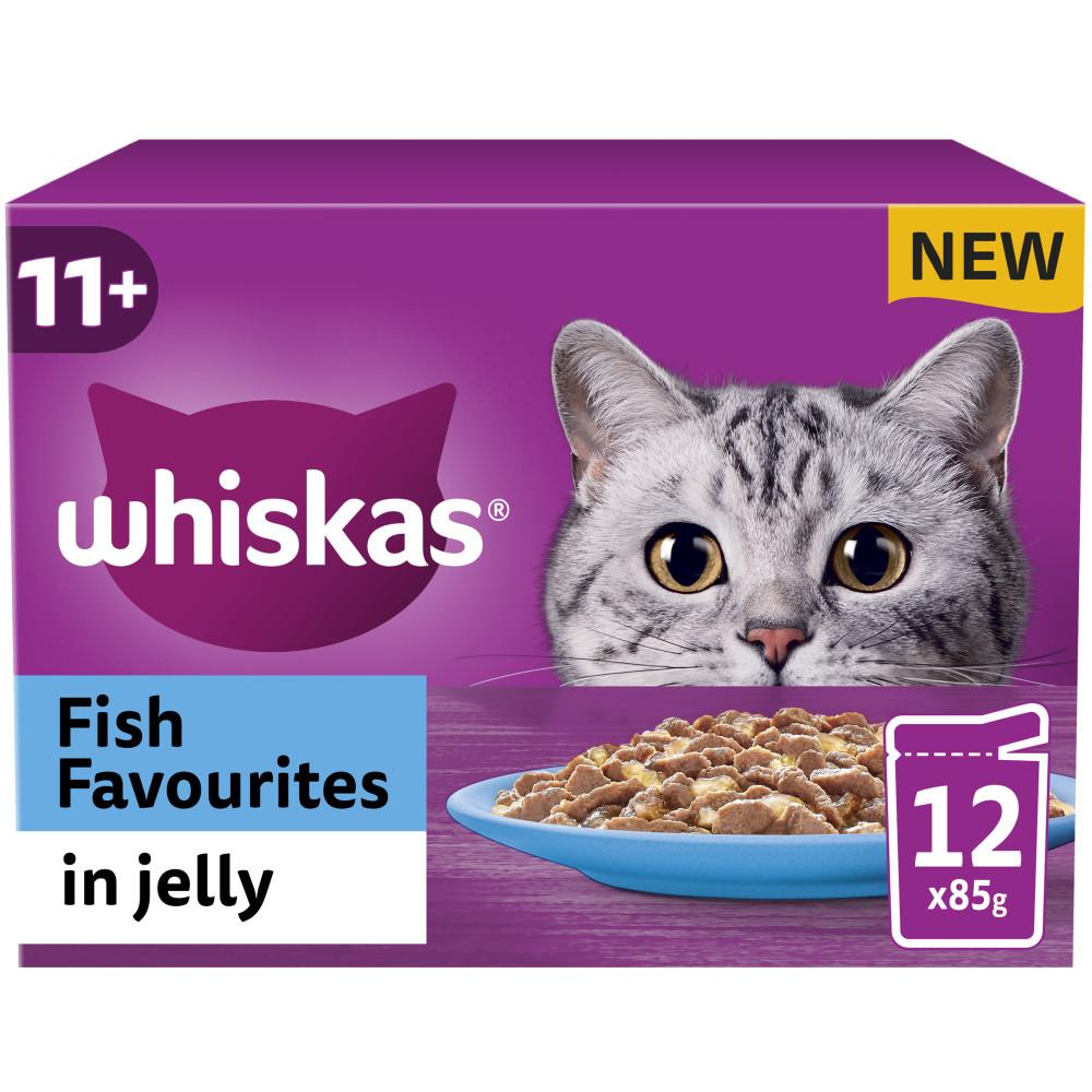 WHISKAS Wet Cat Food Pouches – Jelly & Gravy Selection