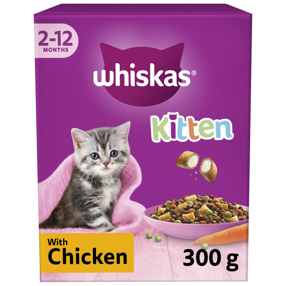 WHISKAS Dry Cat Food – Adult, Kitten & Senior Selection