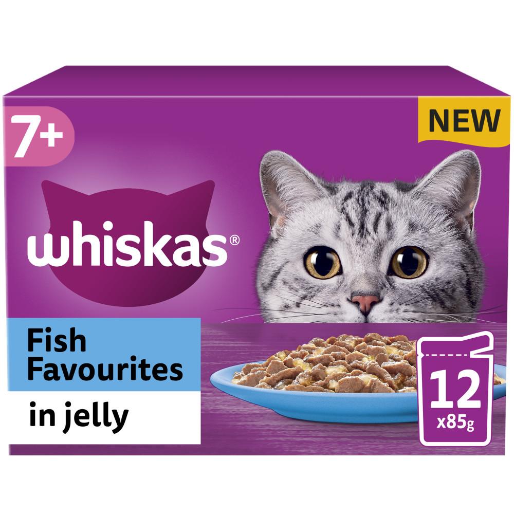 WHISKAS Wet Cat Food Pouches – Jelly & Gravy Selection