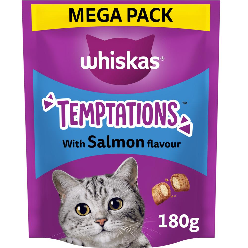 WHISKAS Cat Treats – Temptations, Milky & Crunch Selection