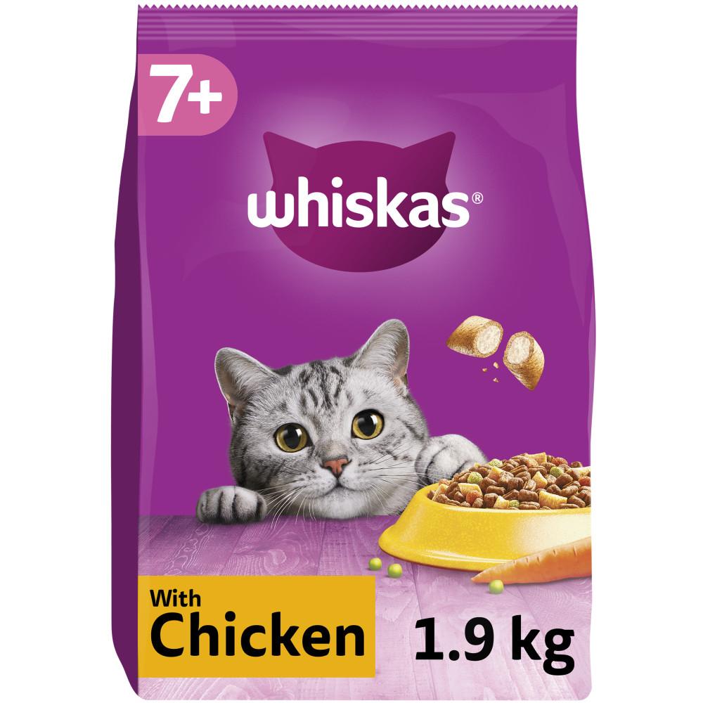 WHISKAS Dry Cat Food – Adult, Kitten & Senior Selection
