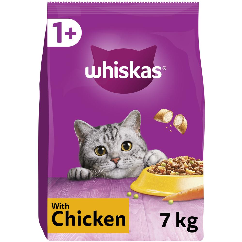 WHISKAS Dry Cat Food – Adult, Kitten & Senior Selection