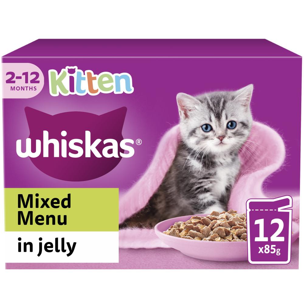 WHISKAS Wet Cat Food Pouches – Jelly & Gravy Selection