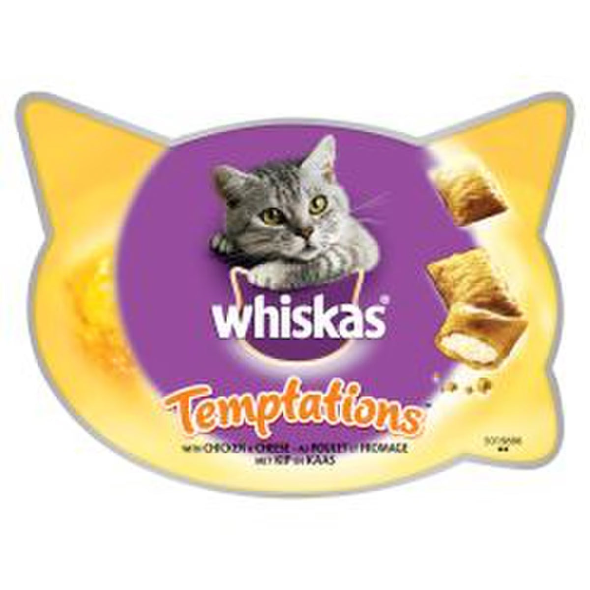 WHISKAS Cat Treats – Temptations, Milky & Crunch Selection