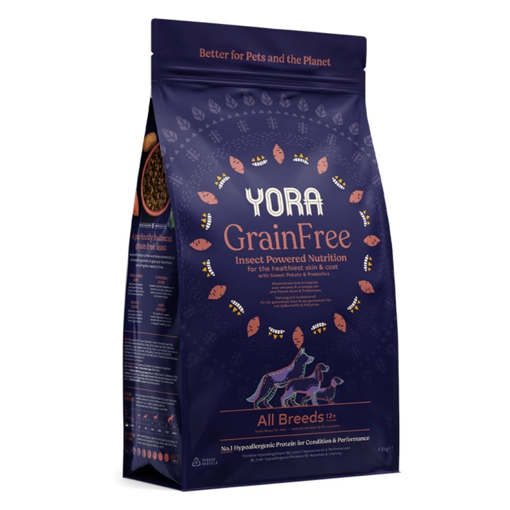 YORA Insect Protein Dog Food | Adult, Puppy & Wet Food