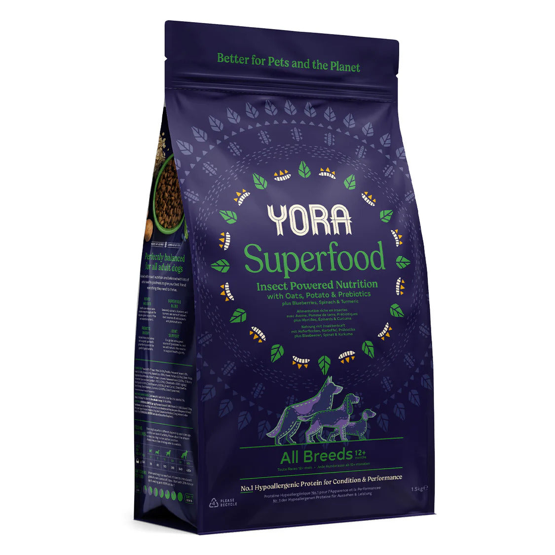 YORA Insect Protein Adult Small Breed Dog Food - 6kg