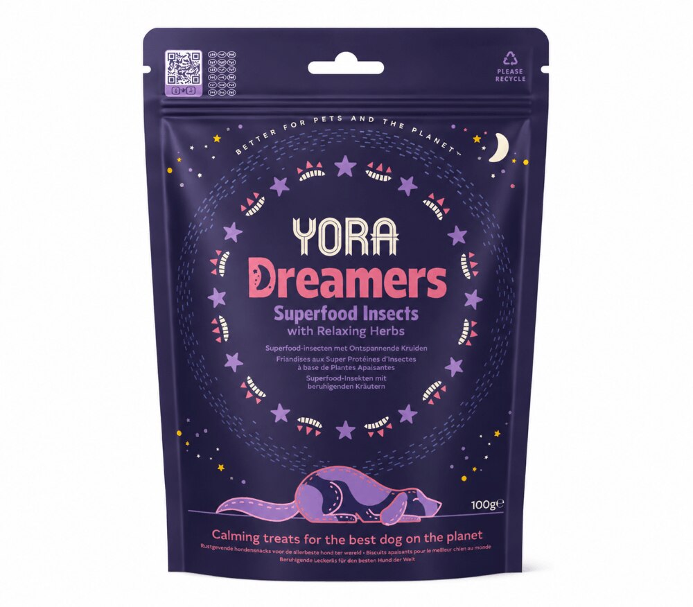 YORA Insect Protein Dog Dreamers Treats - 100g
