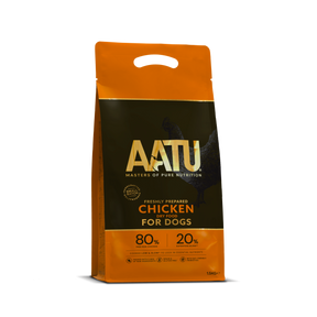 AATU 80/20 Grain Free Chicken Dry Dog Food - 1.5kg