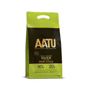 AATU 80/20 Grain Free Duck Dry Dog Food - 1.5kg
