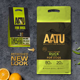 AATU 80/20 Grain Free Duck Dry Dog Food - 1.5kg