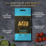 AATU 80/20 Grain Free Salmon Dry Dog Food - 10kg